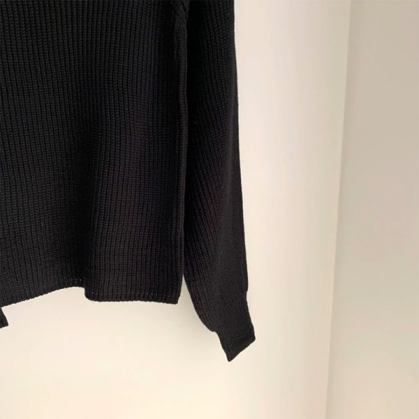 Chic Pure Color Vest Sweater Two Pieces Set - Modakawa Modakawa