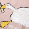 Cartoon Goose Print Loose Sweater - Modakawa Modakawa